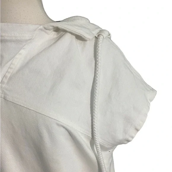 See by Chloe white hoodie mini dress sm - Picture 5 of 10